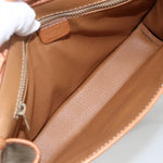 Celine Vintage Macadam Circle Logo Shoulder Bag Canvas and Leather - image 5