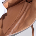 Celine Vintage Macadam Circle Logo Shoulder Bag Canvas and Leather - image 5