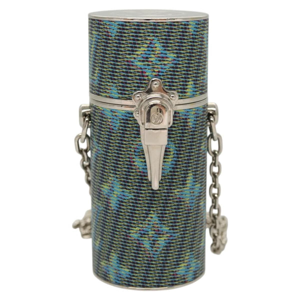 Louis Vuitton Lipstick Case on Chain Damier Monogram LV Pop Canvas - image 1