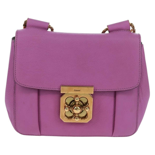 Chloe Elsie Chain Shoulder Bag Leather Large - image 1