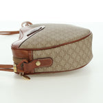 Celine Vintage Macadam Shoulder Bag Canvas and Leather - image 3