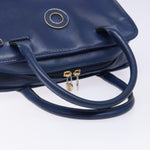 Celine Circle Logo Handbag Leather - image 7