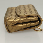 Bottega Veneta Chain Flap Shoulder Bag Leather - image 3