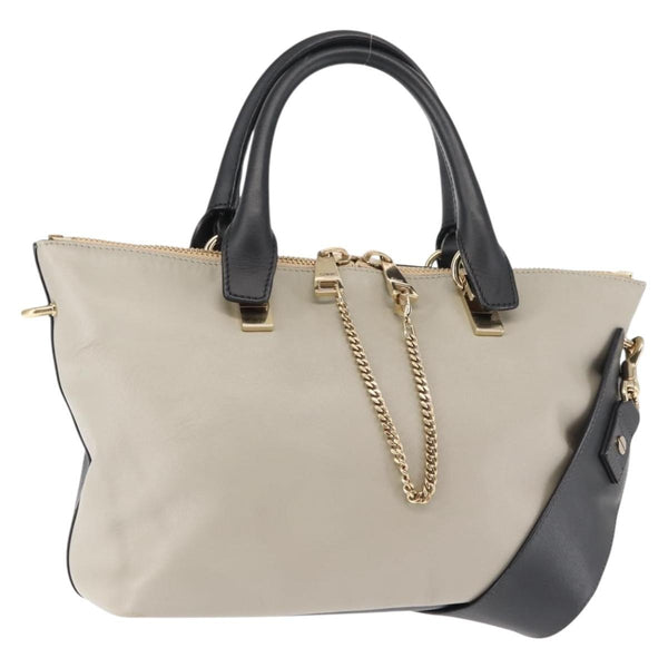 Chloe Bicolor Baylee Satchel Leather Small - image 1