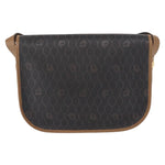 Christian Dior Vintage Honeycomb Flap Crossbody Bag Canvas and Leather - image 2
