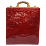Louis Vuitton Stanton Handbag Monogram Vernis - image 2