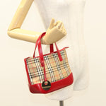 Burberry Nova Check Handbag Nova Check Canvas and leather - image 14