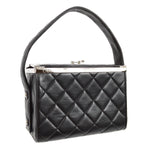 Chanel Vintage Metal Box Bag Quilted Lambskin Mini - image 2
