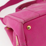 Prada Canapa Convertible Tote Canvas Small - image 11