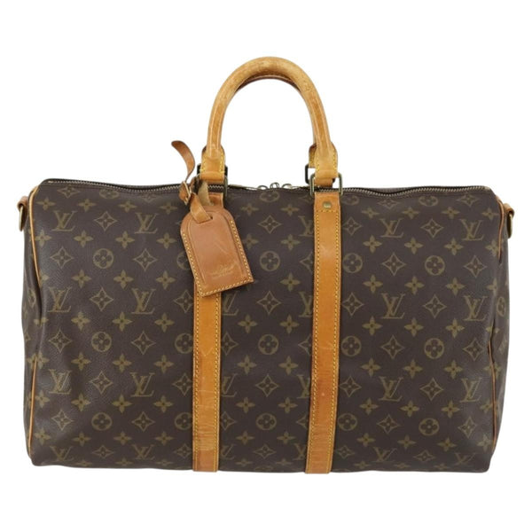 Louis Vuitton Keepall Bandouliere Bag Monogram Canvas 45 - image 1