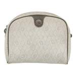 Christian Dior Vintage Honeycomb Shoulder Bag Canvas and Leather - image 1