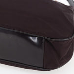 Gucci Vintage Bamboo Handle Bag Nylon - image 9