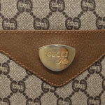 Gucci Vintage Web Strap Tote GG Coated Canvas Tall - image 12