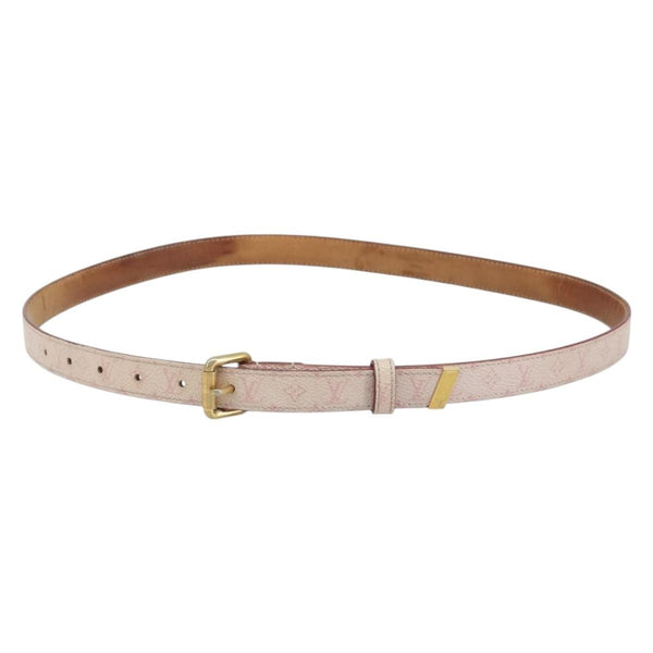 Louis Vuitton Signature Chain Belt Monogram Eclipse Canvas Medium - image 1