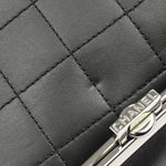 Chanel Chocolate Bar CC Tote Quilted Leather Small - image 12