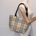 Burberry Nova Check Handbag Nova Check Canvas - image 13