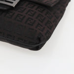 Fendi Vintage Flap Crossbody Bag Zucchino Canvas Small - image 10