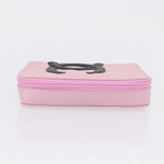 Chanel Cambon Zip Around Cosmetic Case Quilted Leather - image 17