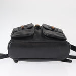 Gucci Vintage Bamboo Backpack Leather - image 14