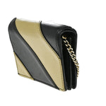 Gucci Zumi Chain Card Case Diagonal Quilted Leather - image 4