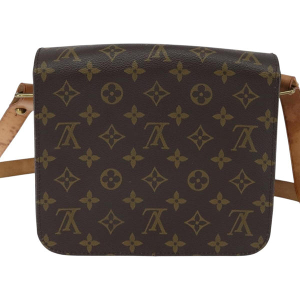 Louis Vuitton Cartouchiere Handbag Monogram Canvas MM