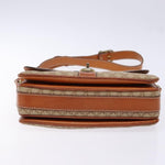 Celine Vintage Macadam Shoulder Bag Canvas and Leather - image 15