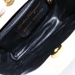 Salvatore Ferragamo Vintage Handbag Suede - image 5