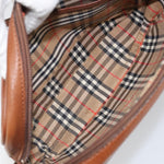 Burberry Vintage Shoulder Bag Leather - image 5