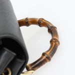 Gucci Vintage Bamboo Backpack Leather Mini - image 8