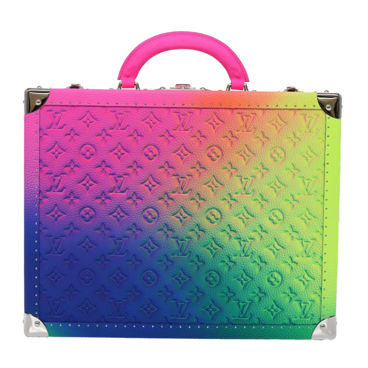 Louis Vuitton Cotteville Trunk Limited Edition Illusion Monogram Taurillon Leather 40 - image 1