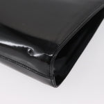 Salvatore Ferragamo Vintage Gancini Chain Shoulder Bag Patent Leather - image 11