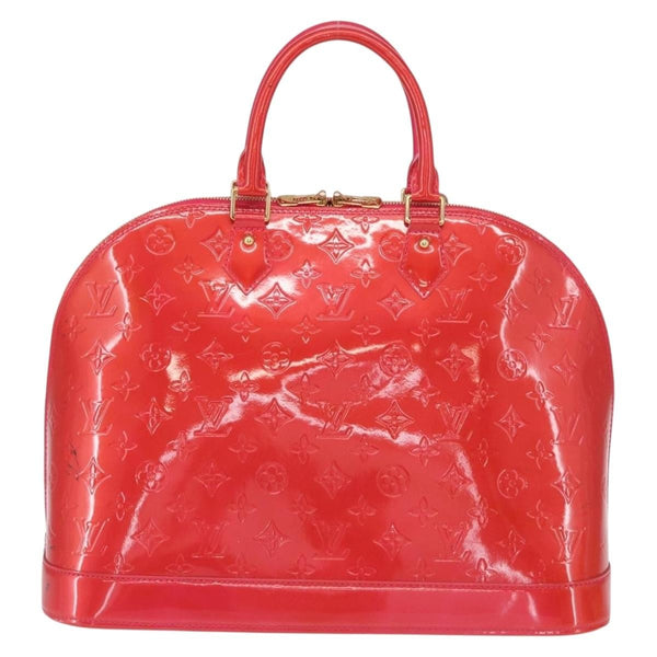 Louis Vuitton Alma Handbag Monogram Vernis GM