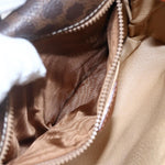 Celine Vintage Macadam Shoulder Bag Canvas and Leather - image 17