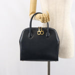 Salvatore Ferragamo Gancini handbag Leather - image 14