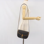 Christian Dior Vintage Honeycomb Shoulder Bag Canvas and Leather - image 13