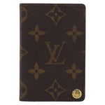 Louis Vuitton Porte Cartes Pression Card Case Monogram Canvas - image 1