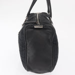 Chanel Square Stitch Boston Bag Quilted Nylon Large - image 4