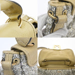 Chloe Elsie Shoulder Bag Tweed Leather - image 10