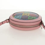 Gucci Round Shoulder Bag Psychedelic Print GG Coated Canvas - image 17