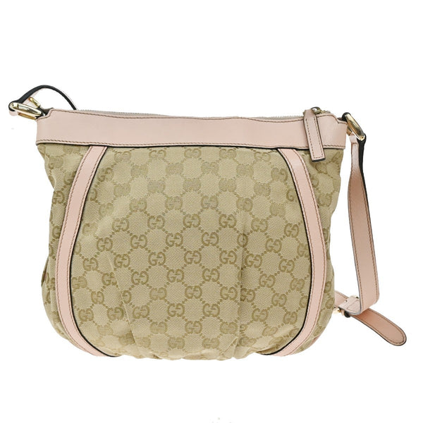 Gucci D-Ring Shoulder Bag (Outlet) GG Canvas Large