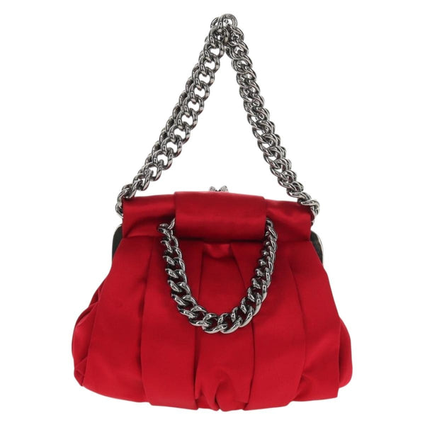 Christian Louboutin Yoyo Frame Clutch Satin