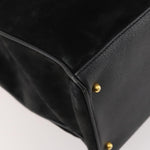 Gucci Bamboo tote bag Suede - image 9