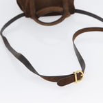 Salvatore Ferragamo Gancini handbag Suede - image 16