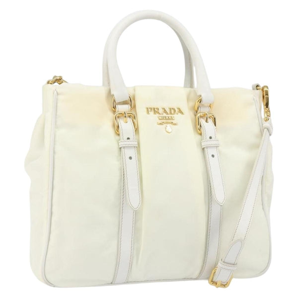 Prada Vintage Tote Tessuto with Leather Medium - image 1