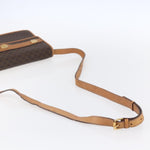 Celine Vintage Macadam Shoulder Bag Canvas and Leather - image 8