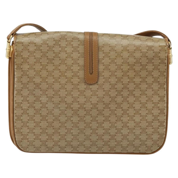 Celine Macadam Shoulder Bag Canvas