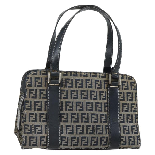 Fendi Vintage Satchel Zucchino Canvas Mini - image 1
