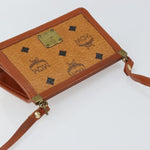 MCM Visetos Shoulder bag Canvas and Leather - image 14