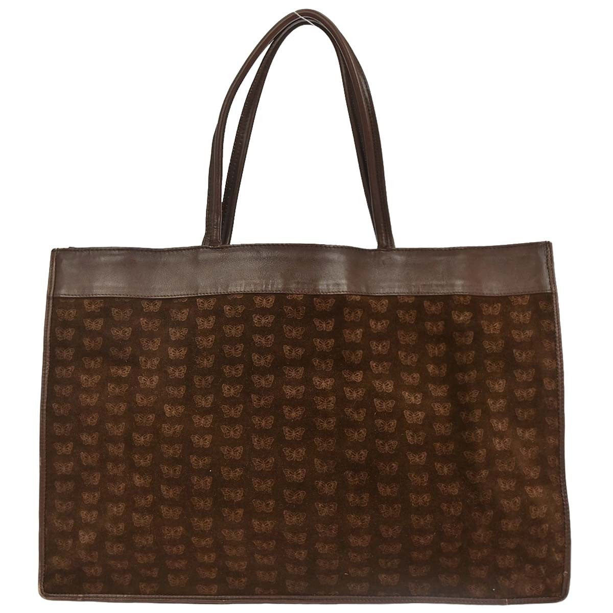 Bottega Veneta Butterfly Handle Tote Suede - image 1