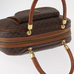Celine Vintage Macadam Handbag Canvas and Leather - image 16